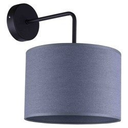 Kinkiet nowoczesny z abażurem ALICE szary