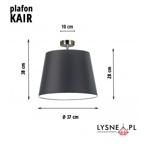 Lampa plafonowa KAIR do pokoju dziecięcego