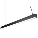 Liniowa lampa wisząca do biura CL OFFICE PRO LED 150 czarna, neutral 4000K szer 151cm