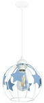 Lampa wisząca do pokoju dziecka niebieskie gwiazdki 