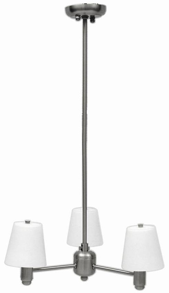 Lampa sufitowa Candelux 33-67794 Oma 3X40W G9 matowy nikiel 