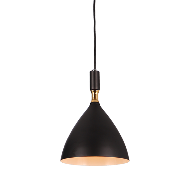 Nowoczesna lampa wisząca OTTO BLACK/GOLD 1xE27 ML6158