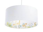 Lampa do pokoju dziecięcego z motywem leśnym Wesołe Safari 30 cm