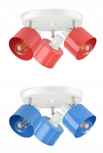 Lampa do pokoju dziecięcego różowa Classic 3 