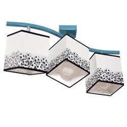 Lampa sufitowa niebieska III