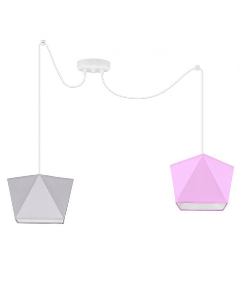 Lampa do pokoju dziecięcego typu pająk, kolorowa Diament 
