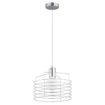 Lampa wisząca ALFA MANTA CHROM 1xE27 25cm | 60742