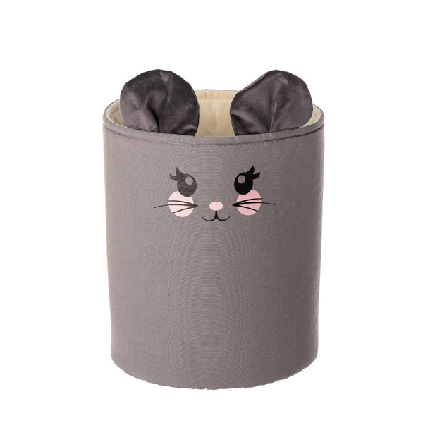 Kosz na zabawki Happy Band - Mouse 30x40cm