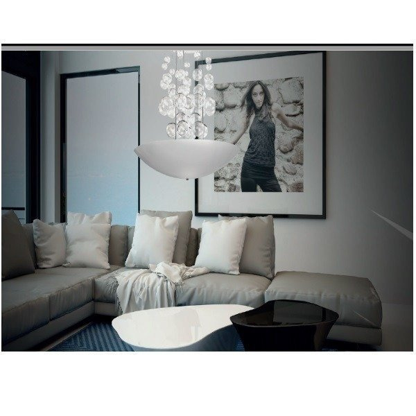 Lampa wisząca PERLA BIANCO LED