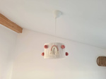 Lampa dla dziewczynki w stylu Boho Różowa Kraina 
