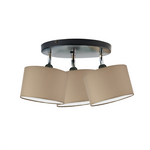 Lampa do pokoju dziewczynki różowe abażury Dakota  