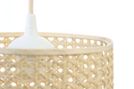 Lampa w stylu Boho Rotang z naturalnego ratanu- średnica 25 cm 