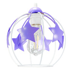 Lampa sufitowa do pokoju dziecięcego kolorowa Gwiazdki Kule 2xE27