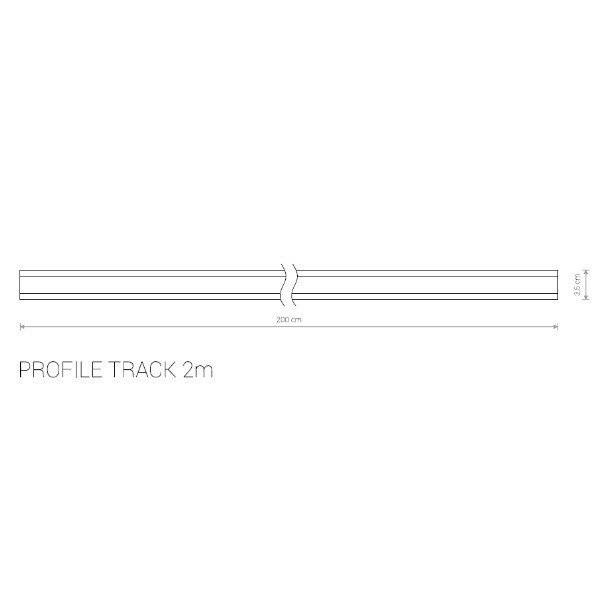 Szyno-przewody PROFILE TRACK 2m