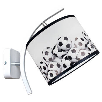 Kinkiet do pokoju dziecięcego z motywem piłek Mundial Fala