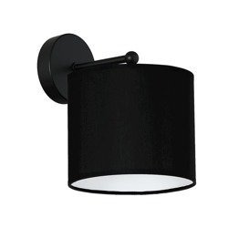 NOWOCZESNY KINKIET BARI BLACK 1xE27 MLP4692
