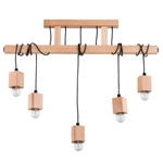 Lampa wisząca Fibia śr. 6cm w stylu nowoczesnym 