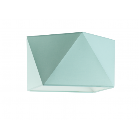Lampa sufitowa do pokoju dziecka miętowe abażury Pastelowy Diamencik 3xE27 Led 