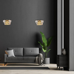 Kinkiet glamour SELENA GOLD, ML6939, 2x40W E14