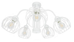 LAMPA SUFITOWA ARCANA 5 BIAŁA KULA