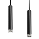 Nowoczesna lampa wisząca DANI BLACK/CHROME 3xGU10 MLP6232