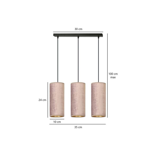 BENTE 3 BL ROSE