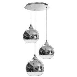 Lampa wisząca GLOBE III chrom