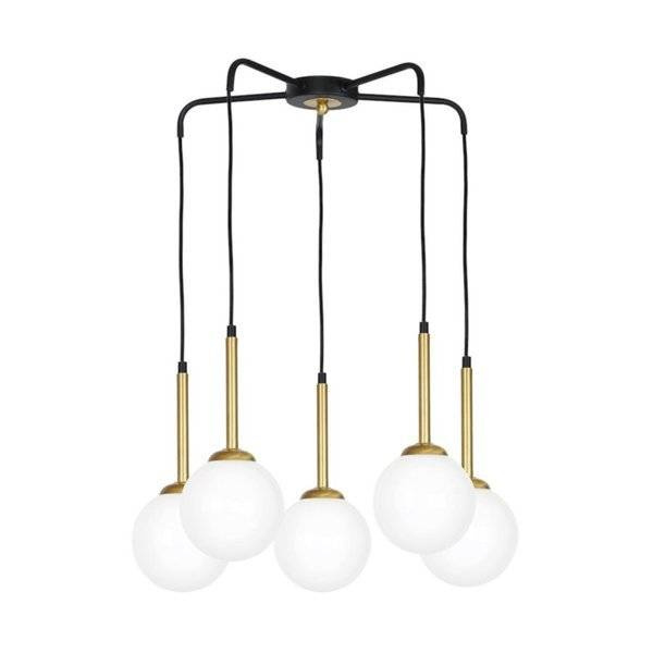 Lampa sufitowa nowoczesna PARMA V złoty śr. 52cm