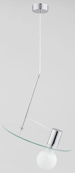 Lampa wisząca ALFA CH 01 CHROM 1xE27 35cm | 60740
