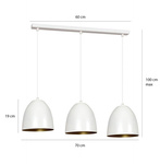 LENOX 3 WHITE / GOLD