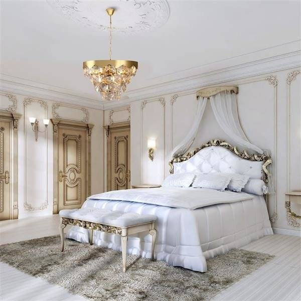 Lampa wisząca / Żyrandol GRACE GOLD 6xE14 marki MiLAGRO