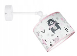 Lampa dla dziewczynki z motywem misia Teddy Pink 3 Koło