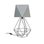 Lampka nocna dla dziewczynki różowa Diament 1XE27 Led 