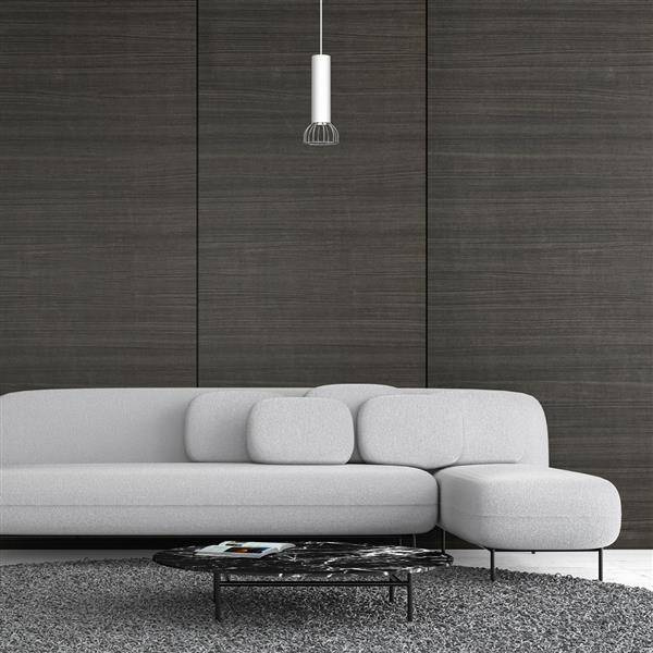 Lampa Wisząca DANTE SILVER 1xGU10