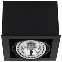 Lampa sufitowa BOX BLACK ES111