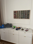 Półka na resoraki Hot Wheels drewniana organizer do pokoju dziecka 72SZ