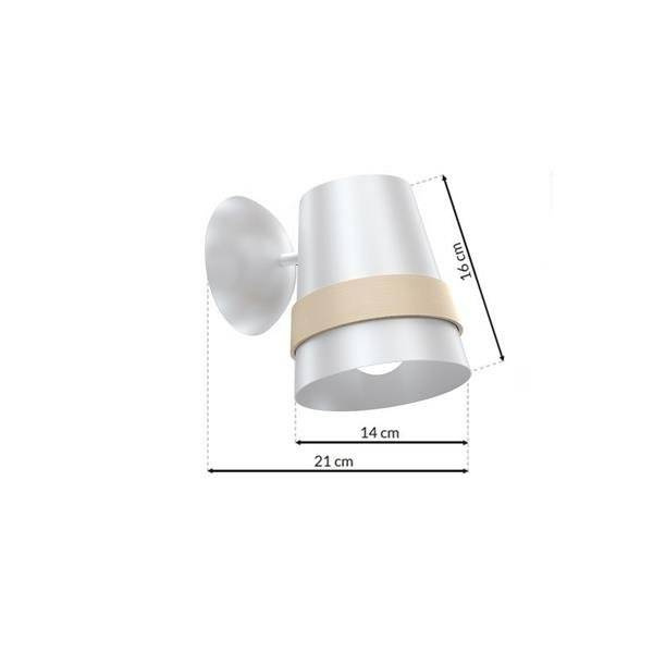 Kinkiet VENEZIA WHITE 1xE27 MLP5436