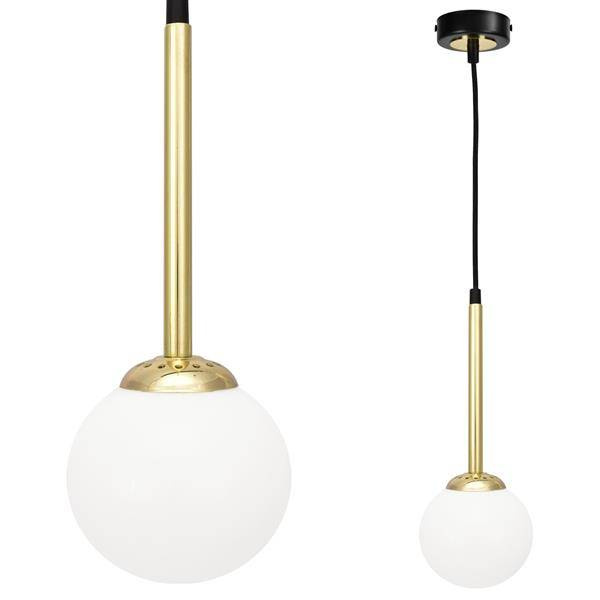 Lampa sufitowa nowoczesna PARMA I czarny/biały śr. 14cm