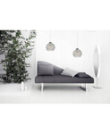 Nowoczesna Lampa Loft w Kolorach Bieli i Srebra CRYSTAL SPIDER