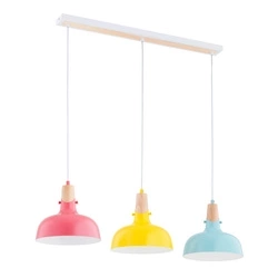 Lampa wisząca ALFA SOLO GEM MIĘTA 3xE27 85cm | 62396