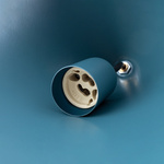 Loftowa lampa aluminiowa wisząca GU10 35W ZENITH M GU10 wys. 130cm | zielony