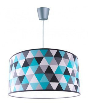 Lampa do pokoju dziecięcego z kolorowym z abażurem