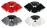 Lampa sufitowa dla dziecka 3 punktowa kolorowa Diament 3xE27