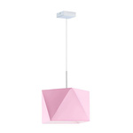 Lampa wisząca do pokoju dziecięcego miętowy abażur Słodki Diamencik