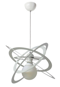 Lampa sufitowa do pokoju dziecięcego szara nowoczesna Sferis 1XE27 Led