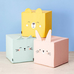 Pufa do pokoju dziecięcego w kształcie kostki Rainbow Rabbit