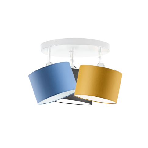 Lampa sufitowa do pokoju dziecka kolorowa Bajkowy Cylinderek
