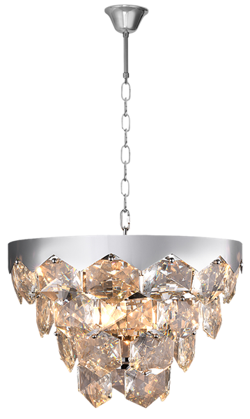 Żyrandol glamour GRACE CHROME ML5993