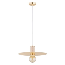 Lampa wisząca ALFA ARIA ZŁOTA 1xE27 40cm | 61171