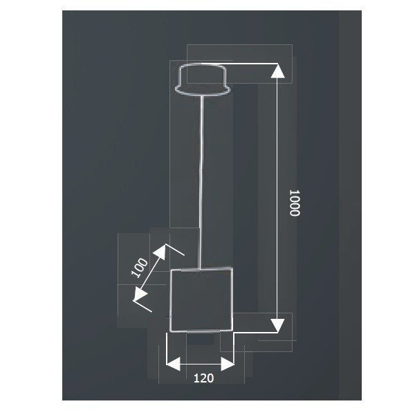Lampa wisząca DIXON LED I